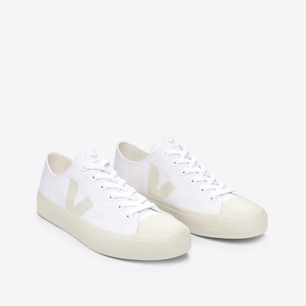 Veja white canvas sneakers